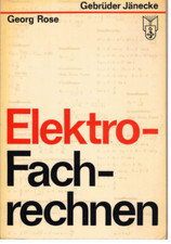 Elektro fachrechnen georg gebraucht kaufen  Kiel