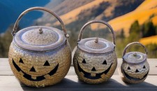 Hammered metal pumpkin for sale  Lewellen