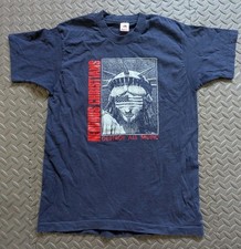 Camiseta Vintage Anos 90 Nervous Christians Portland Punk Hardcore Band G/M Thrash  comprar usado  Enviando para Brazil