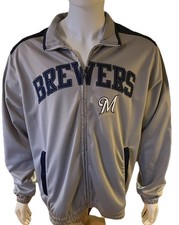 Jaqueta de aquecimento Milwaukee Brewers tamanho L Carl Banks comprar usado  Enviando para Brazil