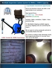Borehole inspection camera for sale  Miami