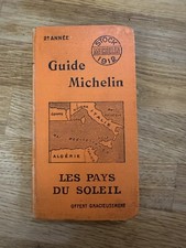 Guide michelin 1912 d'occasion  Reims