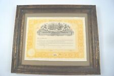 Vtg stock certificate for sale  Grapevine