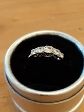 Ladies ring crystal for sale  BRADFORD