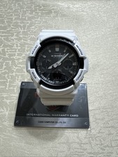 Relógio de pulso masculino Casio G-SHOCK GAS100B-7A 52,5mm estojo de resina branca e pulseira comprar usado  Enviando para Brazil
