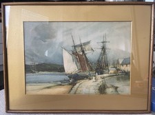 Antique watercolour print for sale  LIVERPOOL