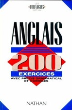 Anglais 200 exercices d'occasion  Hennebont
