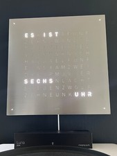 Qlocktwo uhr classic gebraucht kaufen  Dortmund