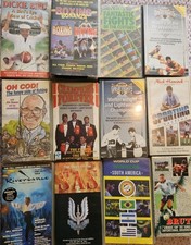Joblot 12x vhs for sale  CHESTERFIELD