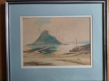Framed antique watercolour for sale  SAXMUNDHAM