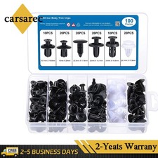100-teiliges Clip-Set für Befestigungsnieten für Auto-Verkleidung, Stoßstangen, usado comprar usado  Enviando para Brazil
