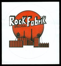 Werbe aufkleber rock gebraucht kaufen  Deutschland