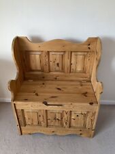 Monks pine seat for sale  SEVENOAKS