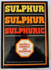 SULPHUR, SULPHUR DIOXIDE, AND SULPHURIC ACID: Industrial Chemical And Technology comprar usado  Enviando para Brazil