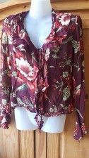 Zarte romantische chiffonbluse gebraucht kaufen  Deutschland