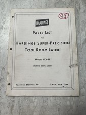 Hardinge hlv high for sale  Roanoke