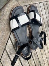 Tods sandalen schwarz gebraucht kaufen  Hamburg