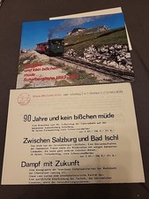 Jahre schafbergbahn 1893 gebraucht kaufen  Neunkirchen