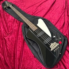Baixo elétrico Burny Thunderbird TB-65 preto usado com estojo macio, usado comprar usado Baixo elétrico Burny Thunderbird TB-65 preto usado com estojo macio, usado comprar usado  Enviando para Brazil