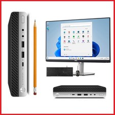 Usado, HP EliteDesk 800 G3 Mini PC I7-7700 CPU Até 32GB Ram Até 4TB SSD Windows 11 comprar usado  Enviando para Brazil