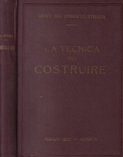 Tecnica del costruire. usato  Italia