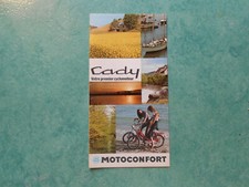 Publicité dépliant motoconfo d'occasion  Corbeilles
