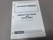Jacobsen 71401 fairway for sale  Burlington