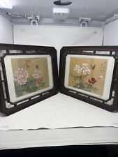 Pair oriental silk for sale  Brandon