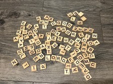 Wooden scrabble letter for sale  Reidsville