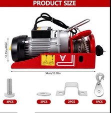 250kg electric winch for sale  TIPTON