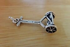 Sterling silver3d 29x12x7mm for sale  Houston