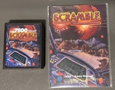 Raro Scramble Homebrew Atari 7800 descontinuado por AtariAge com manual comprar usado  Enviando para Brazil
