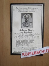 Sterbebild 1915 croeuzy gebraucht kaufen  Deutschland