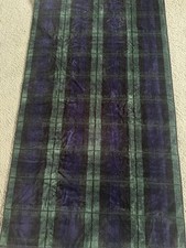 Usado, TOALHA DE BANHO GROSSA TERRISOL AZUL E VERDE XADREZ 100% ALGODÃO BRASIL 28”X50” comprar usado  Enviando para Brazil