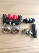 Audio connector lot for sale  LONDON