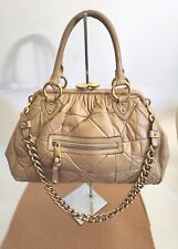 Bolsa satchel MARC JACOBS clássica acolchoada couro bege , usado comprar usado  Enviando para Brazil