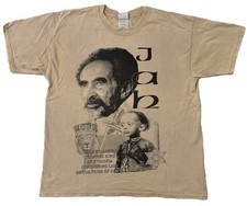 Camiseta Vintage Haile Selassie Etiópia Rastafári Marley Reggae Bronzeada Desgastada comprar usado  Enviando para Brazil