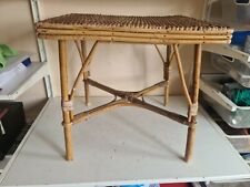 Vintage square bamboo for sale  BOGNOR REGIS