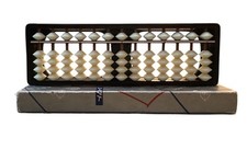 Vintage Japão You-Lact 13 Dígitos Varas Ábaco Calculadora Ferramenta Caixa Original, usado comprar usado  Enviando para Brazil