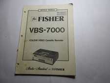 Service manual fisher gebraucht kaufen  Höchstädt a.d.Donau