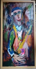 Beau tableau expressionniste d'occasion  Lodève