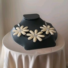 Kette statement creme gebraucht kaufen  Frankfurt (Oder)