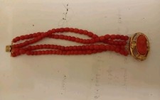 Bracelet corail rouge d'occasion  Tarbes