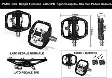 Pedali mtb doppia usato  Sassoferrato
