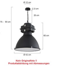 Hängelampe industriedesign gr gebraucht kaufen  Lübeck