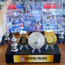 Crystal Palace F.C. Troféu campeão com vitrine (2*troféu + 2*medalha) comprar usado Crystal Palace F.C. Troféu campeão com vitrine (2*troféu + 2*medalha) comprar usado  Brasil