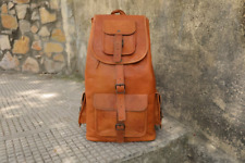 Vintage leder rucksack gebraucht kaufen  Berlin