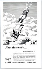 Usado, Assento de ejeção automática Martin Baker estampa vintage anúncio 1950 comprar usado  Enviando para Brazil
