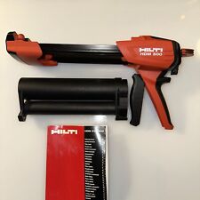 NOVA PISTOLA EPÓXI HILTI HDM-500 Hilti HDM 500 com cartucho preto e manual HIT-CB 500 comprar usado  Enviando para Brazil