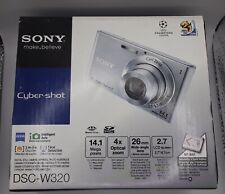 Câmera Digital Sony Cyber-shot DSC-W320 14.1MP Prata Carl Zeiss **Nova**, usado comprar usado  Enviando para Brazil